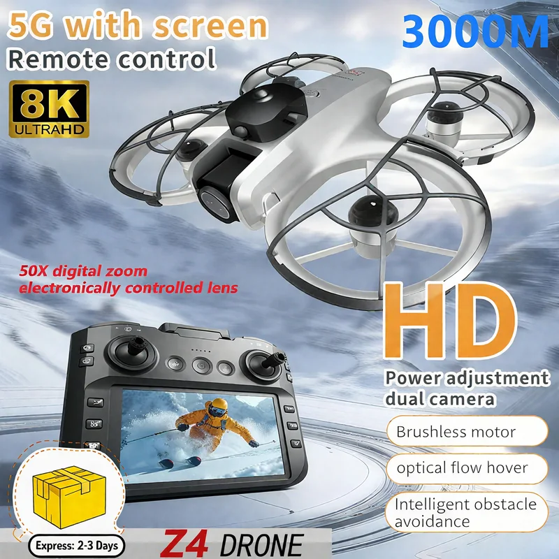 Drone Rc Dji - Drone MINI Z4 Baru 4K Profesional