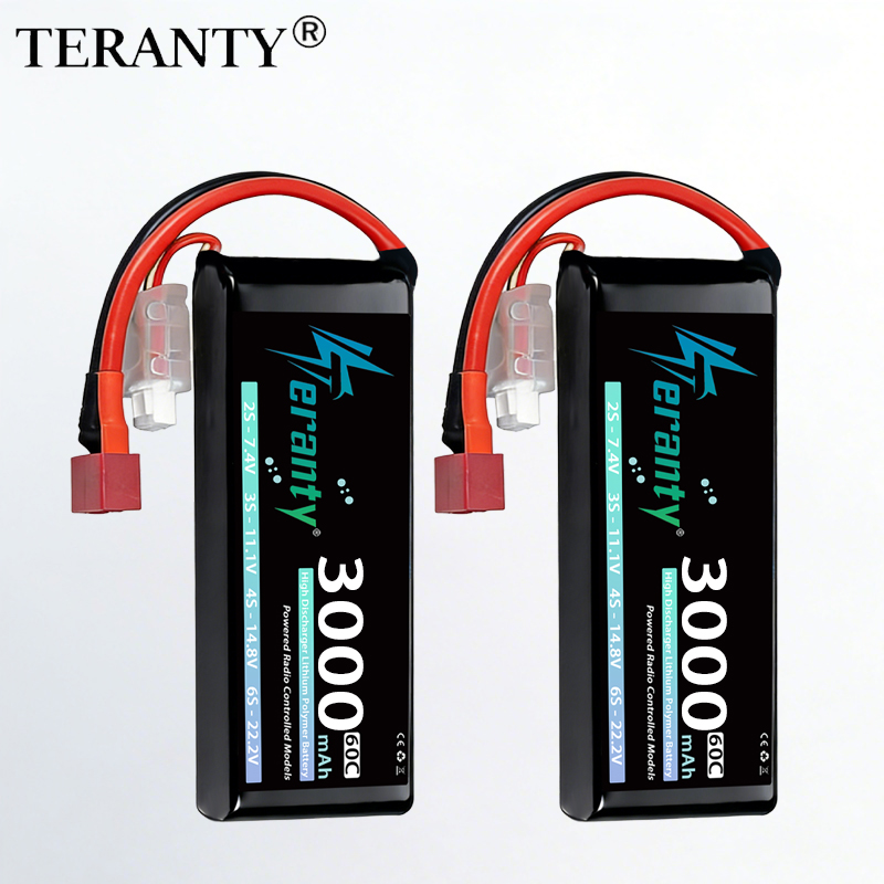 Drone Lipo Battery - TERANTY 2S 3000mAh Baterai Lipo 7.4V