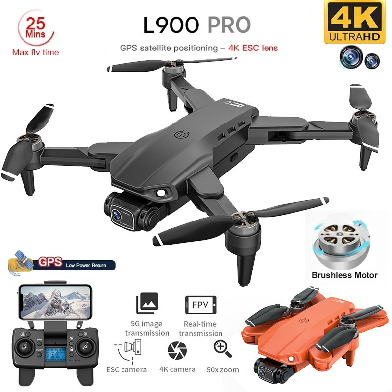 Drone Gps Rc Tt36 - L900 Pro Drone mainan kamera ganda