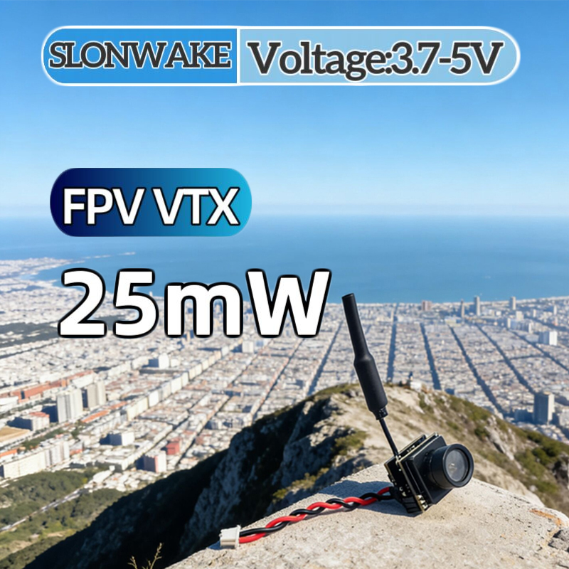 Drone Rc Control - SLONWAKE FPV 25mW Simulasi Daya VTX