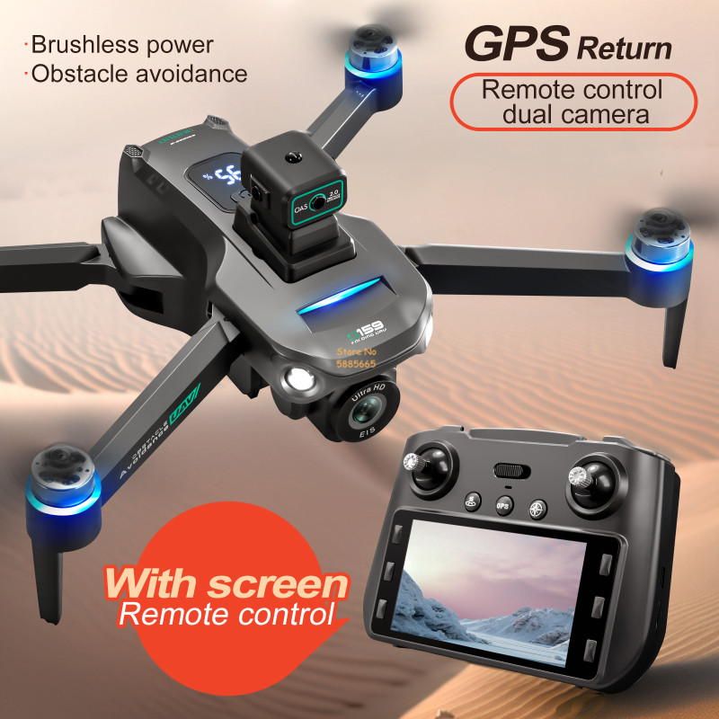 Drone Gps Rc Tt36 - Drone Quadcopter kendali jarak jauh, Drone