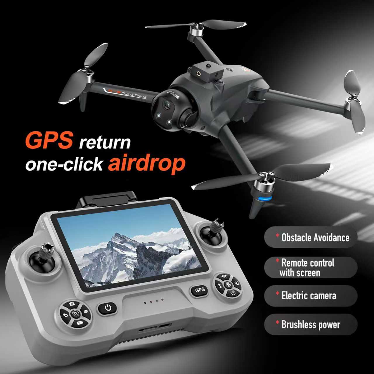 Drone Gps Rc Tt36 - YL059 FPV GPS Quadcopter Drone 8K