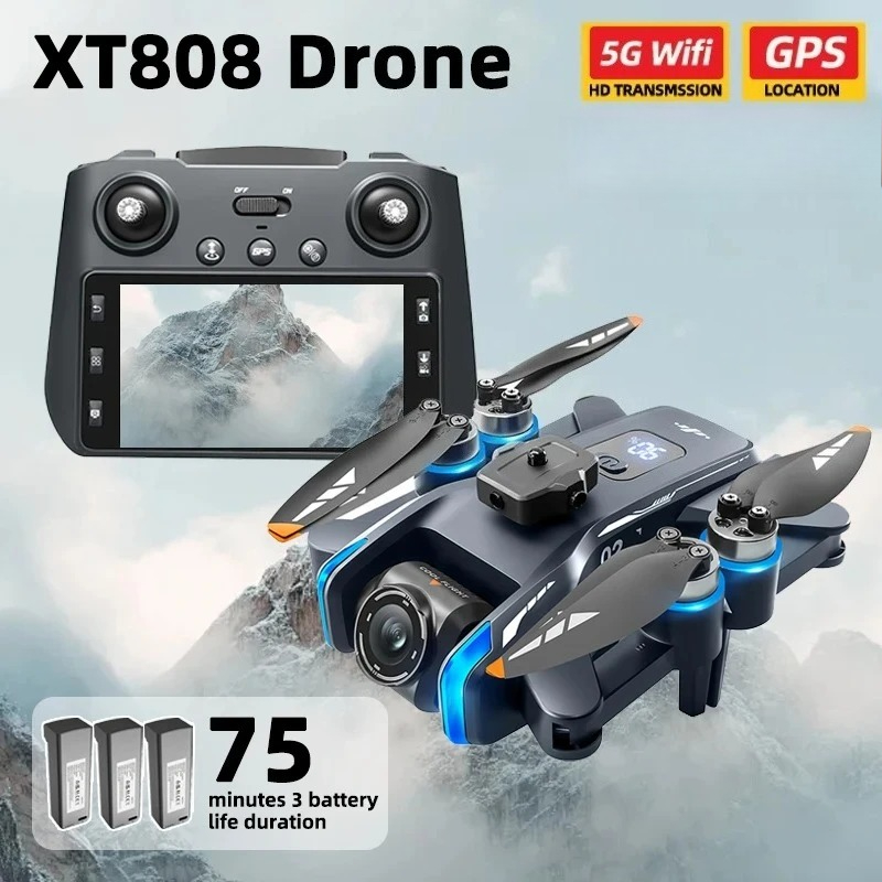 Drone Gps Rc Tt36 - Drone Original XT808 Pro MAX 4K
