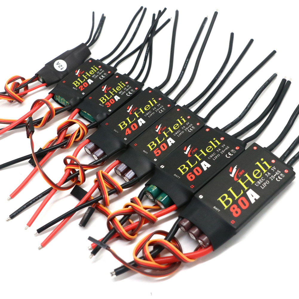 Drone Rc Control - BLHeli Tanpa Sikat ESC 80A 12A