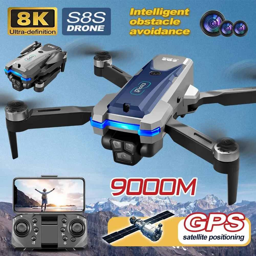Drone Gps Rc Tt36 - S8S Drone lipat 5G Wifi 8K