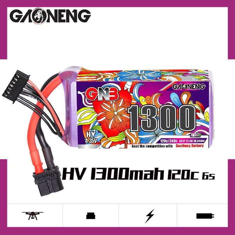 2 Buah Baterai Lipo GNB 6S 22. - Drone Lipo Battery ulasan dan harga