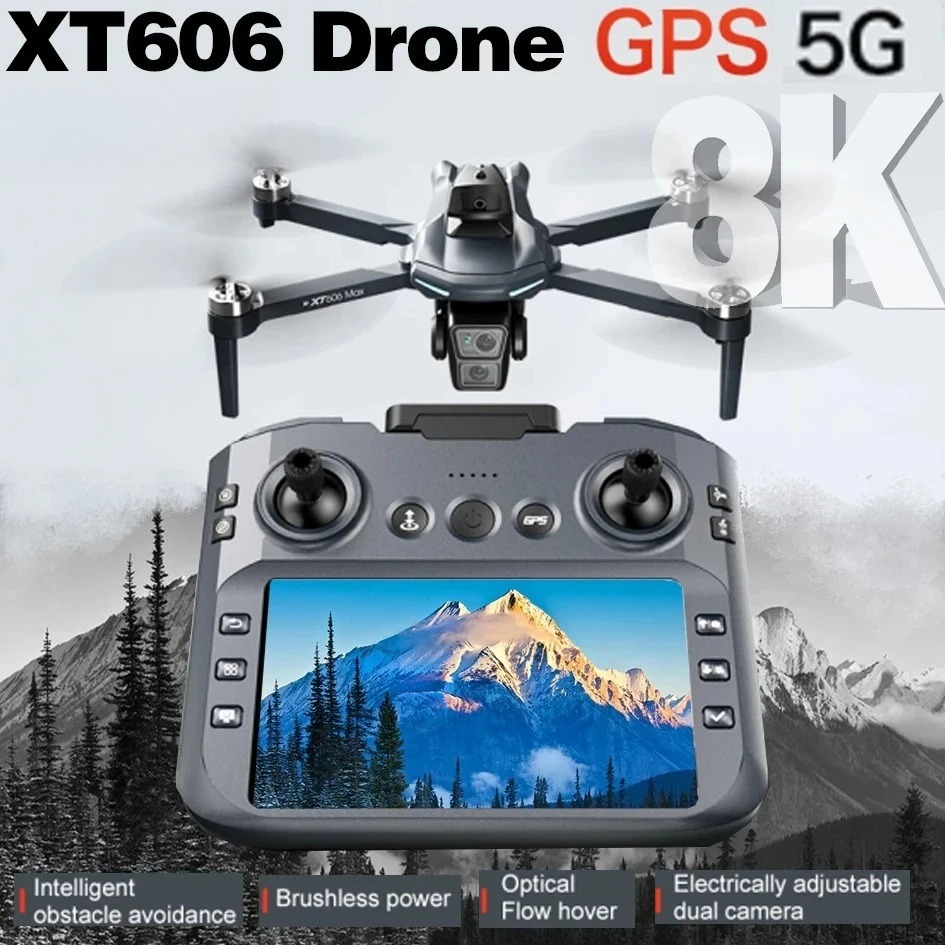 Drone Profesional XT606 Origin - Drone Gps Rc Tt36 ulasan dan harga