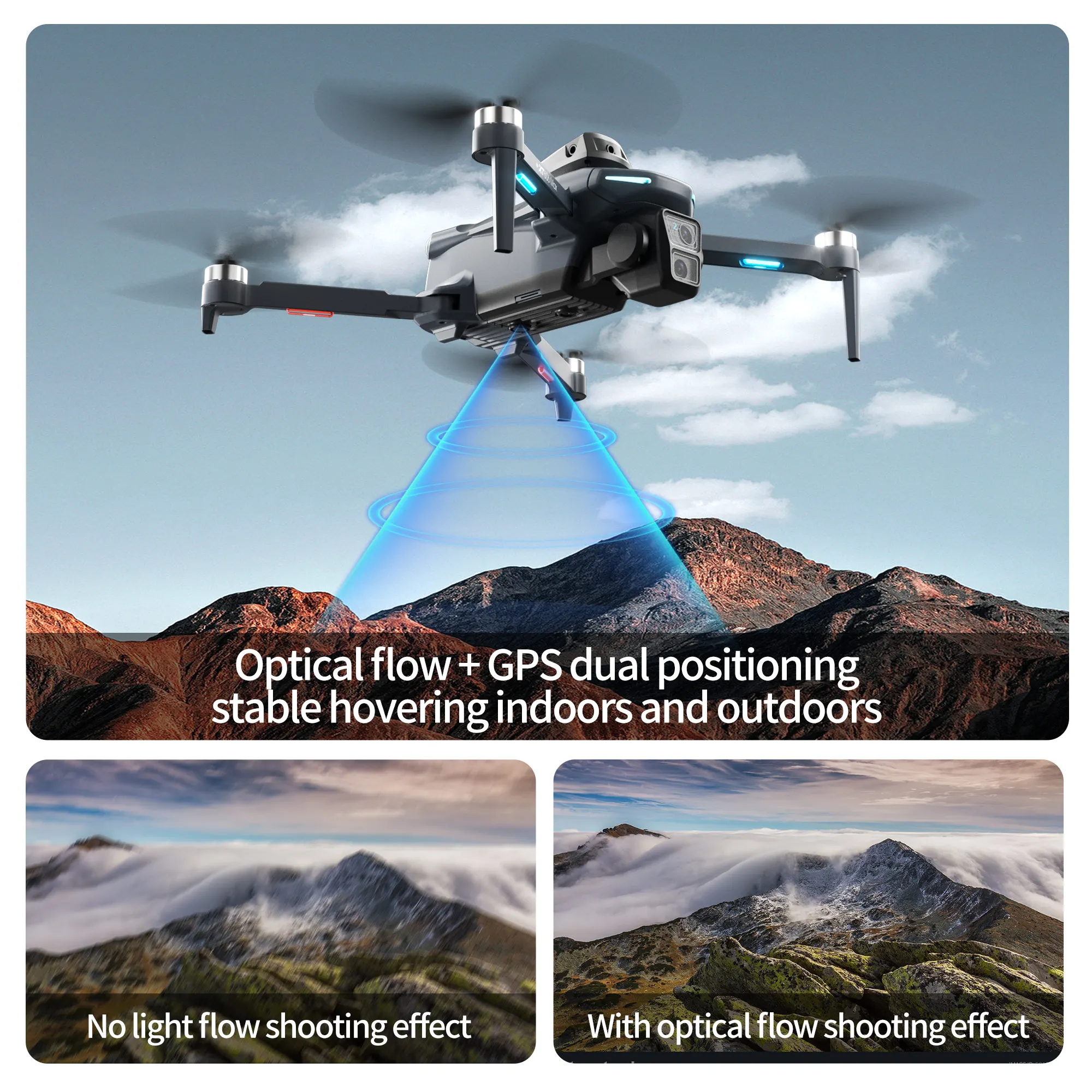 Drone Profesional XT606 Origin - Drone Gps Rc Tt36 ulasan dan harga
