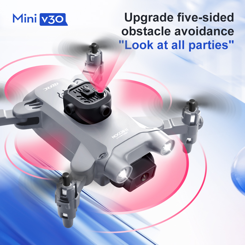 Drone FPV Mini V30 WiFi, Quadc - Drone Rc Land ulasan dan harga
