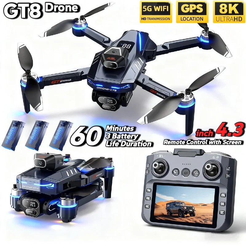 HOT Untuk Drone LSRC GT8 4K Pr - Drone Gps Rc Tt36 ulasan dan harga