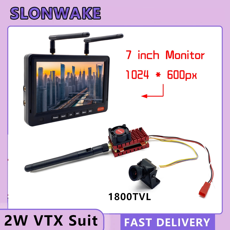 SLONWAKE 5.8G 2W VTX FPV Kamer - Telemetry Module Rc ulasan dan harga