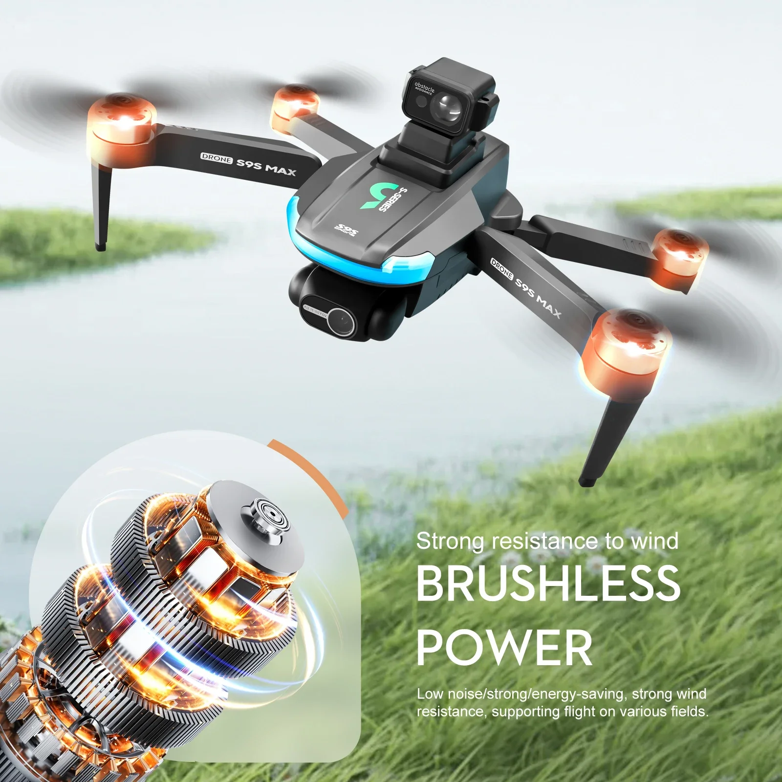 Drone MINI S9S MAX Baru 4K 2 S - Drone Gps Rc Tt36 ulasan dan harga