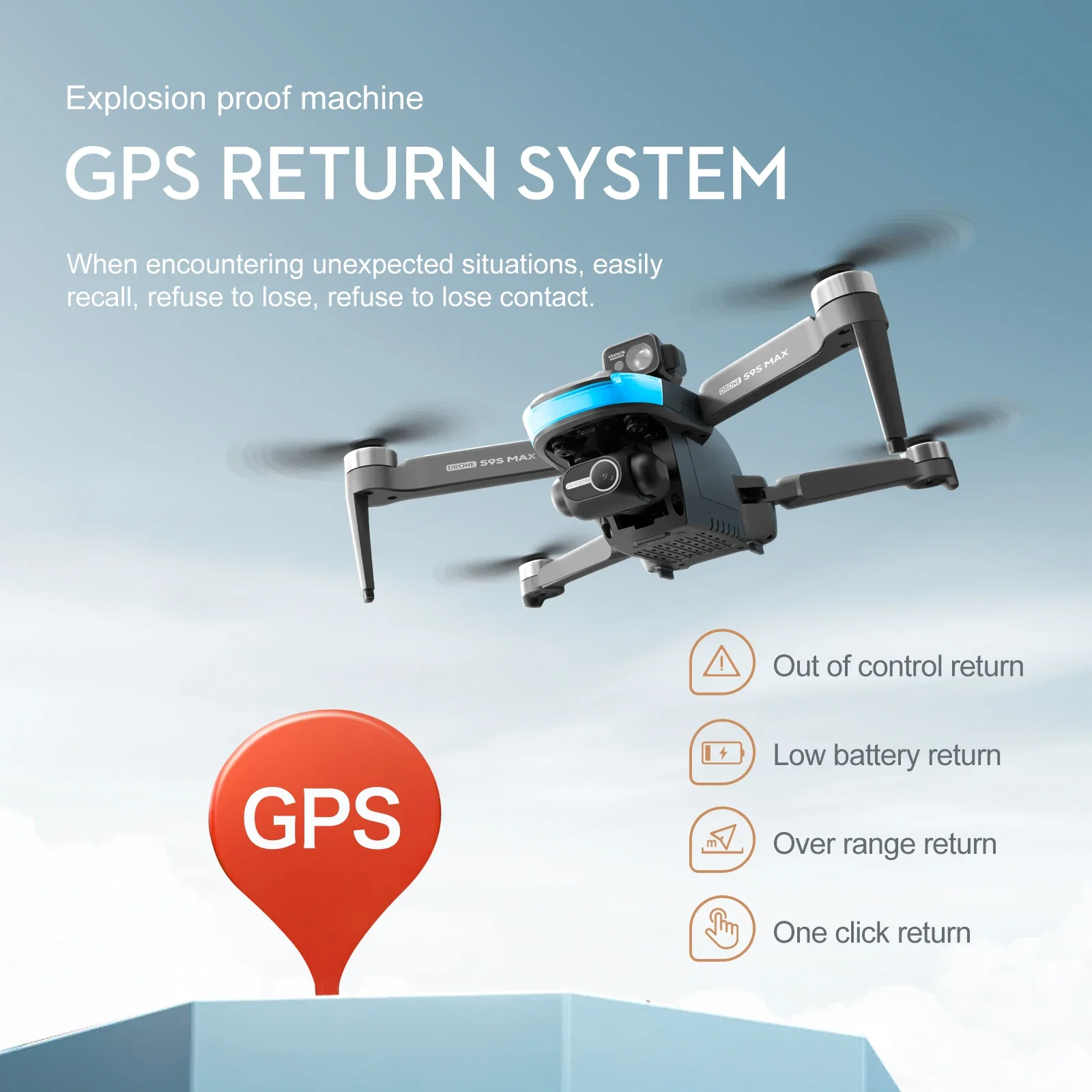 Drone MINI S9S MAX Baru 4K 2 S - Drone Gps Rc Tt36 ulasan dan harga