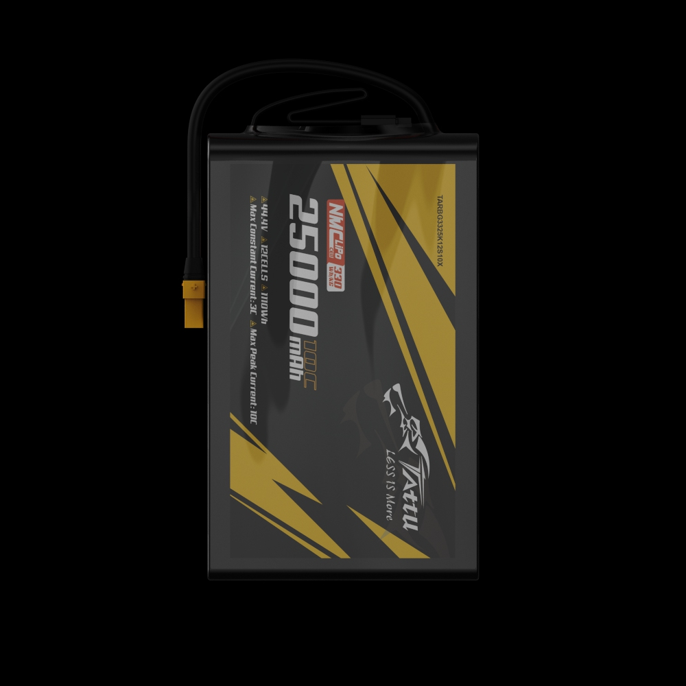 TATTU 25000mah 10C 44.4V 12S 3 - Heavy Lift Drone Frame ulasan dan harga