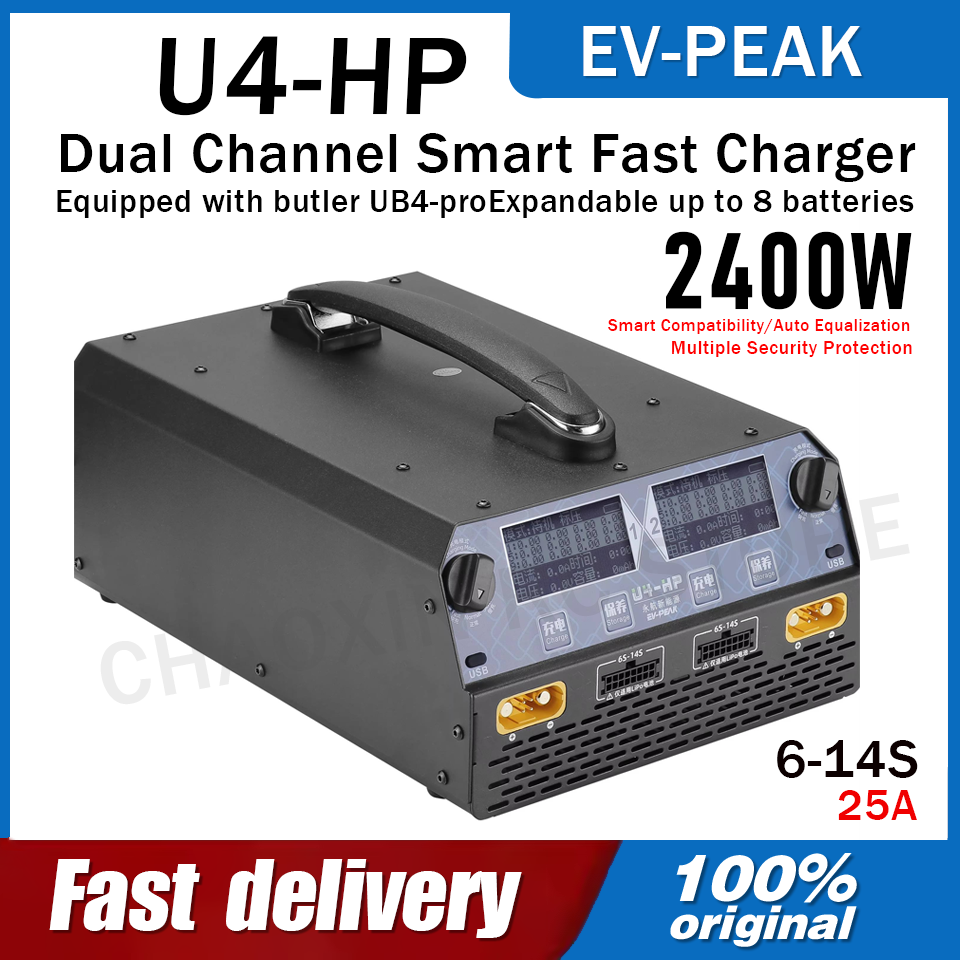 EV-PEAK U4-HP Pengisi Daya Bat - Drone Lipo Battery ulasan dan harga