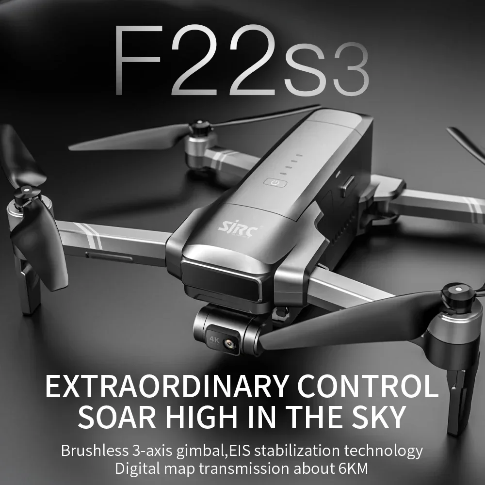 SJRC F22 S3 pro Quadcopter Lip - Drone Rc Land ulasan dan harga