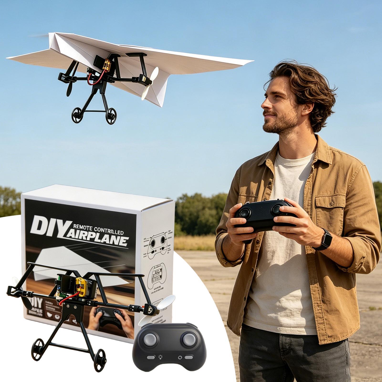 Kit Pesawat Kertas RC DIY Main - Plane Drone Rc ulasan dan harga