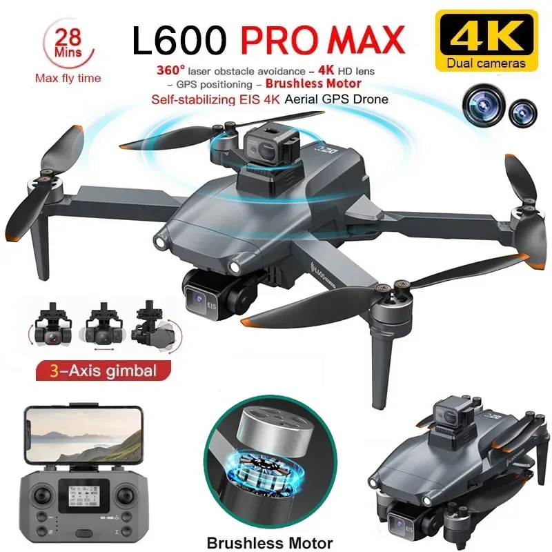L600 PRO MAX Drone GPS profesi - Drone Gps Rc Tt36 ulasan dan harga
