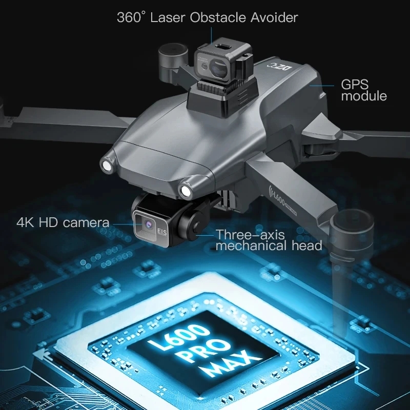 L600 PRO MAX Drone GPS profesi - Drone Gps Rc Tt36 ulasan dan harga