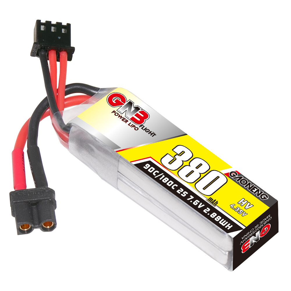 Baterai Lipo GNB 2S 7.6V 380mA - Drone Lipo Battery ulasan dan harga