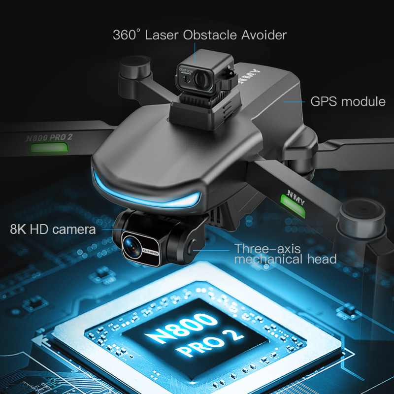 N800 PRO 2 Drone GPS Profesion - Drone Gps Rc Tt36 ulasan dan harga