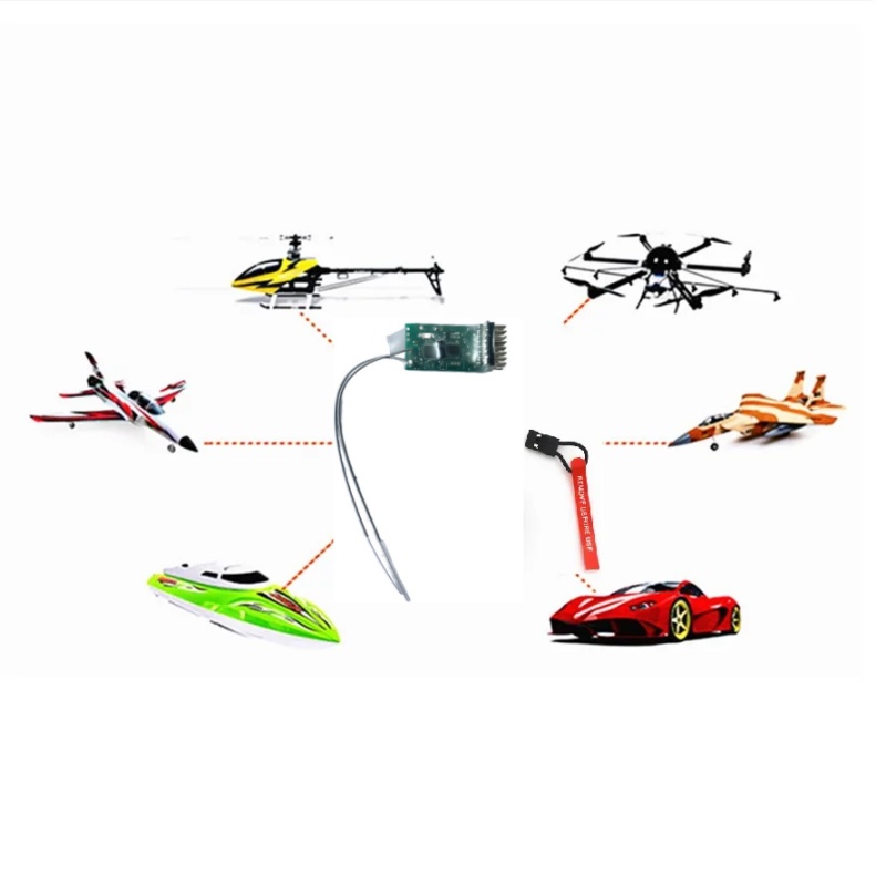 S603 DSMX DSM2 6CH RC Receiver - Plane Drone Rc ulasan dan harga