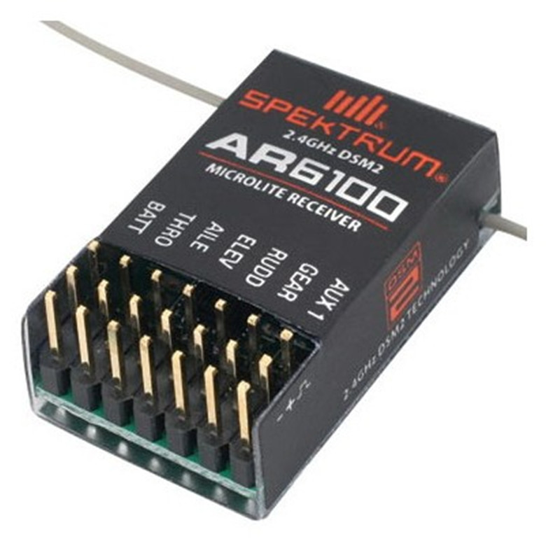 AR6100 DSM2 6CH 2.4GHz Penerim - Telemetry Module Rc ulasan dan harga