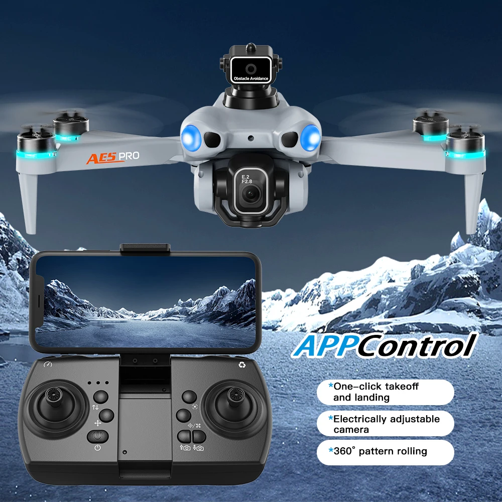 Drone AE5 Pro 8K HD Layar 4.5  - Drone Pro Rc Ufo ulasan dan harga