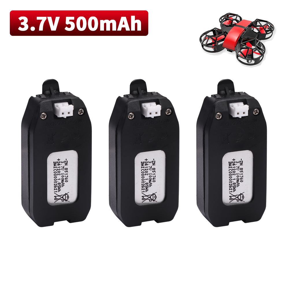 Baterai Lithium 3.7V 500MAh un - Drone Lipo Battery ulasan dan harga