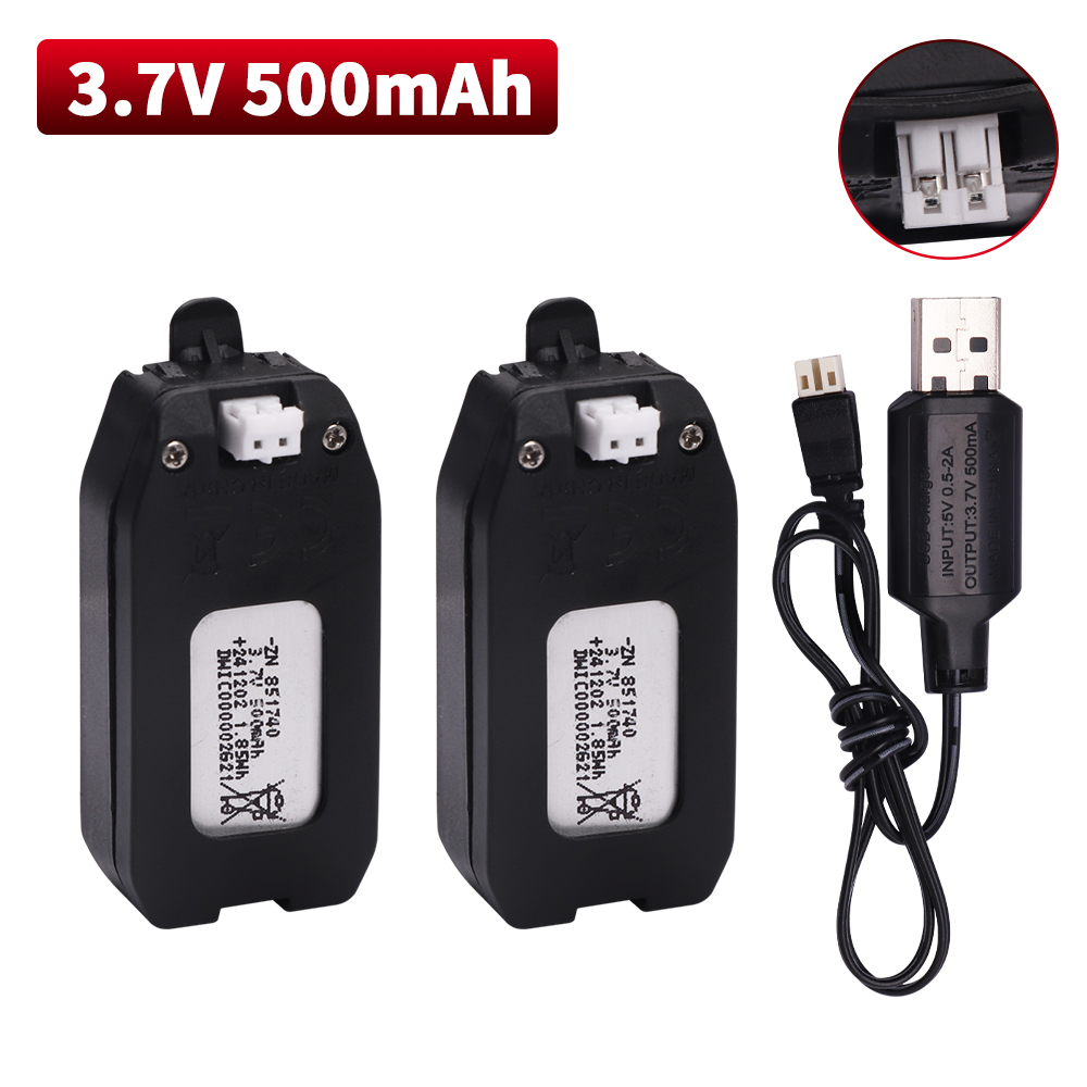 Baterai Lithium 3.7V 500MAh un - Drone Lipo Battery ulasan dan harga