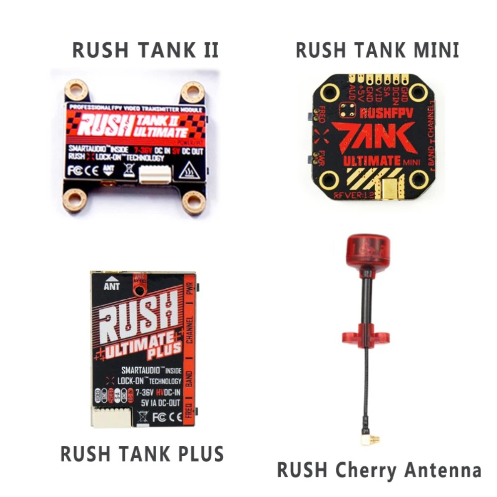 RUSH TANK Ultimate II/Mini/PLU - Fpv Antenna Receiver ulasan dan harga