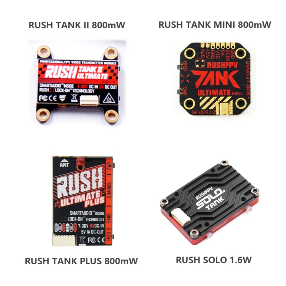 RUSH TANK Ultimate II/Mini/PLU - Fpv Antenna Receiver ulasan dan harga