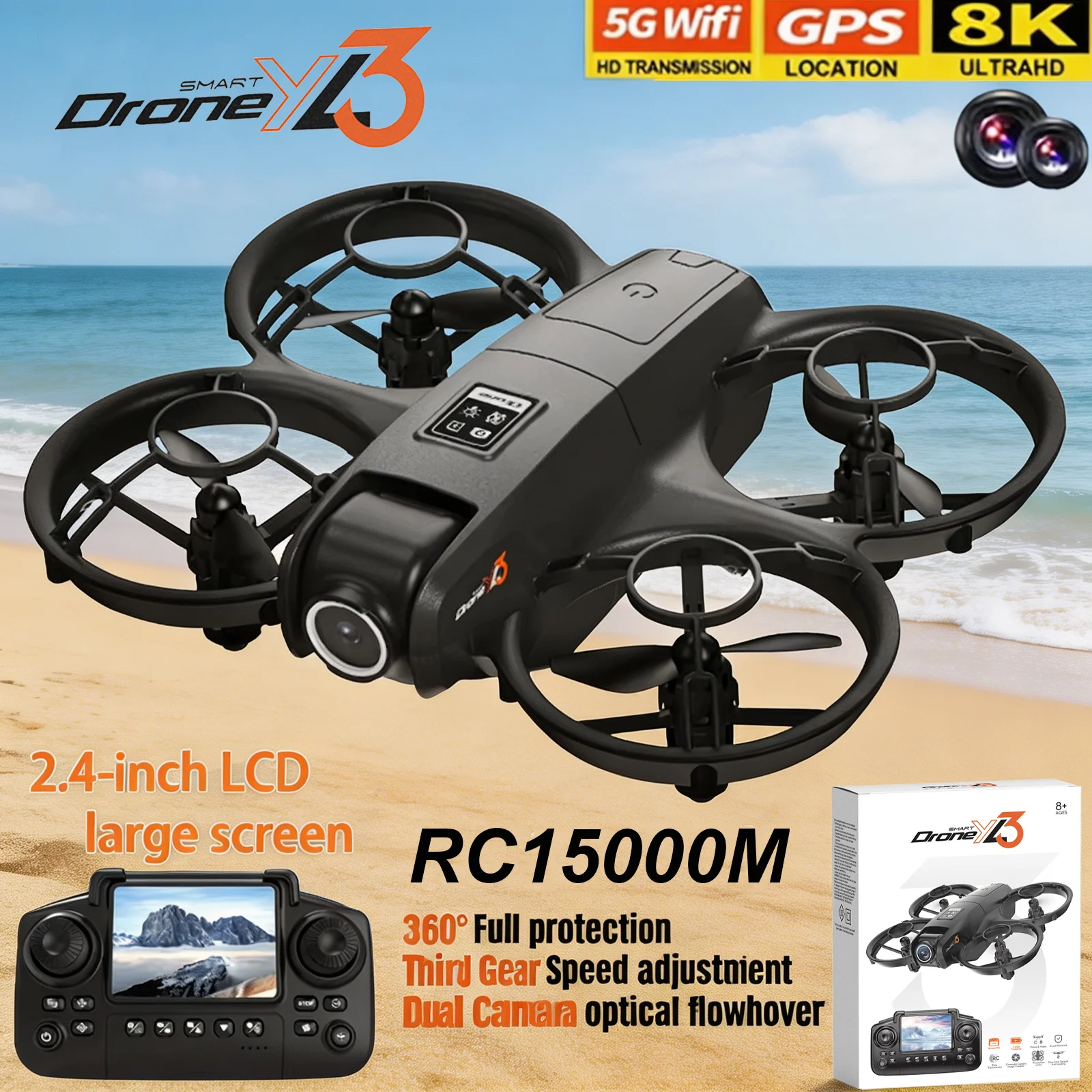 Drone RC YL3 Baru 8K 1080P Sud - Drone Rc Dji ulasan dan harga