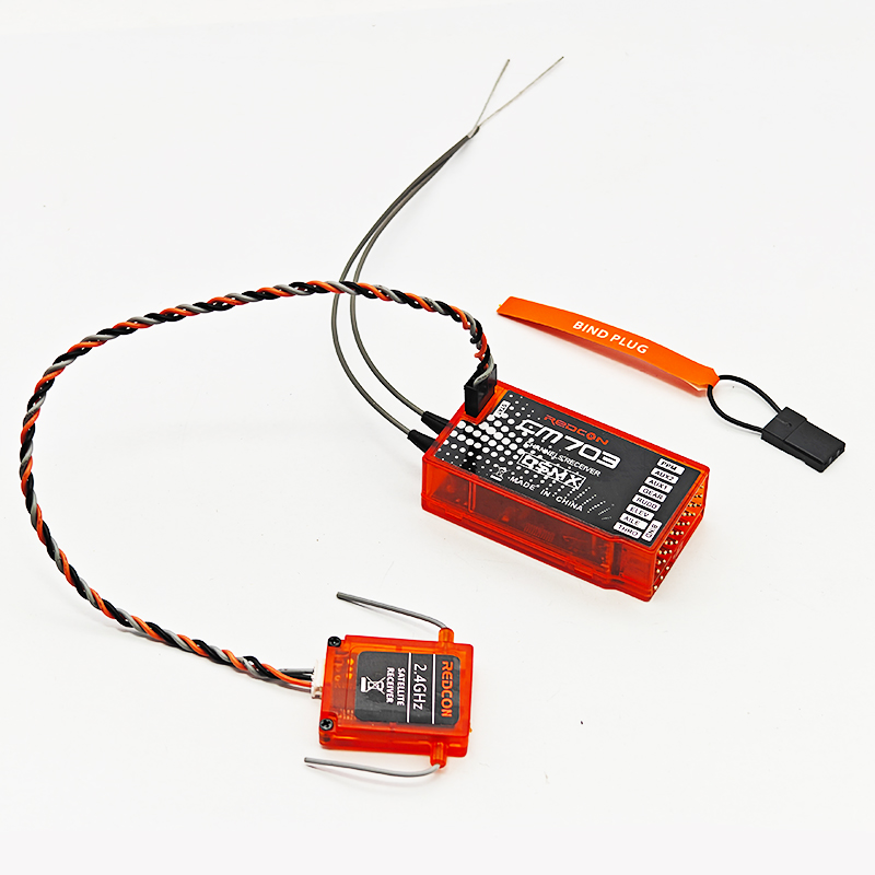 Penerima RX 2.4Ghz CM703, 7 sa - Telemetry Module Rc ulasan dan harga