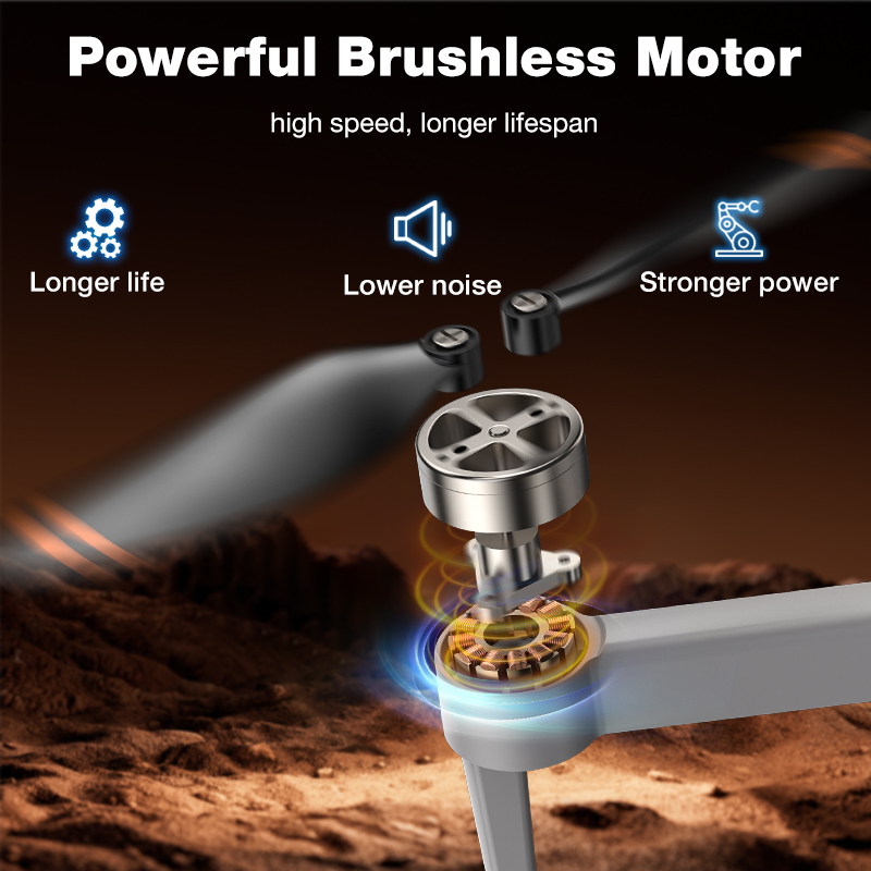 Drone Baru L017 Pro Brushless  - Drone Rc Land ulasan dan harga