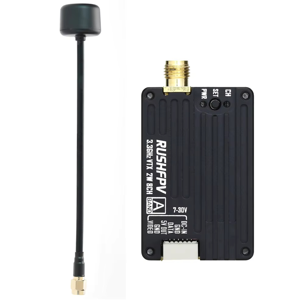 RUSHFPV 3.3G 2W VTX pemancar F - Telemetry Module Rc ulasan dan harga