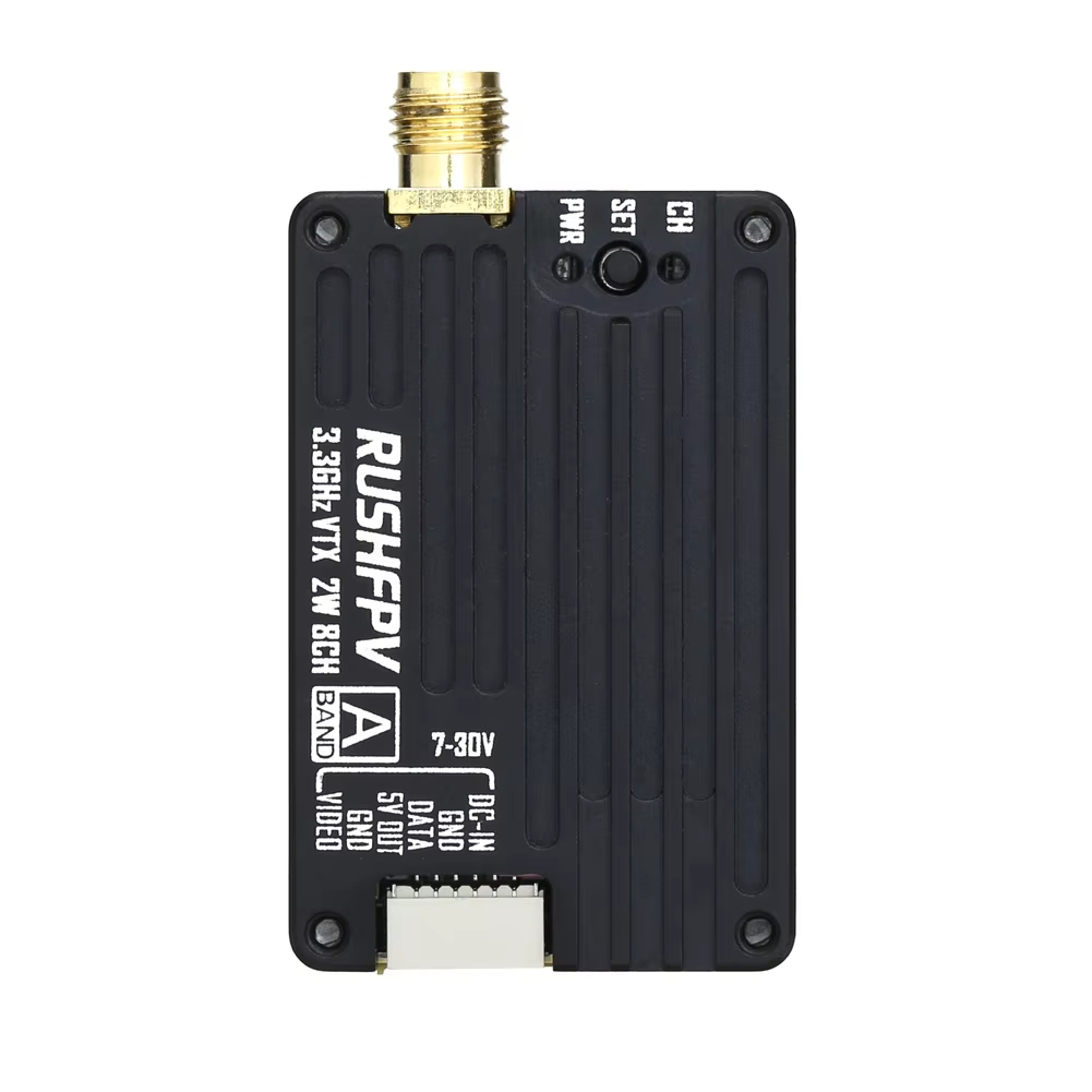 RUSHFPV 3.3G 2W VTX pemancar F - Telemetry Module Rc ulasan dan harga