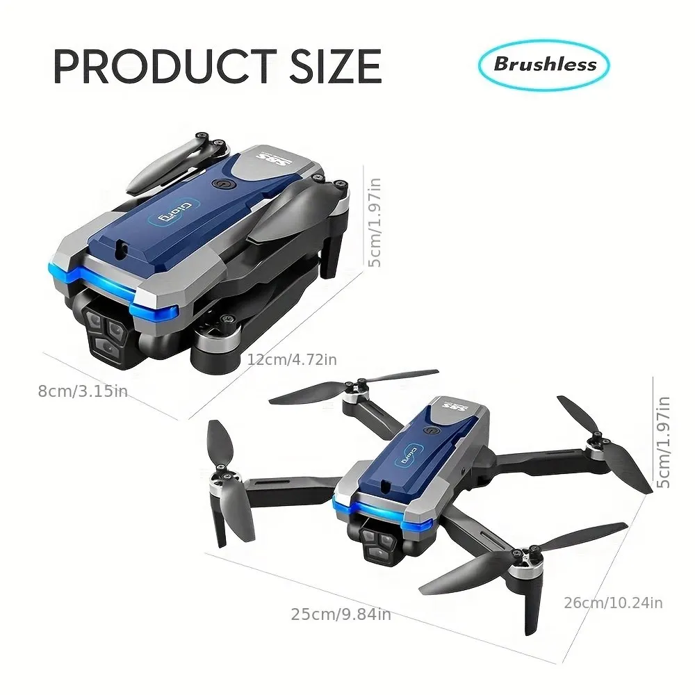 S8S Drone lipat 5G Wifi 8K HD, - Drone Gps Rc Tt36 ulasan dan harga