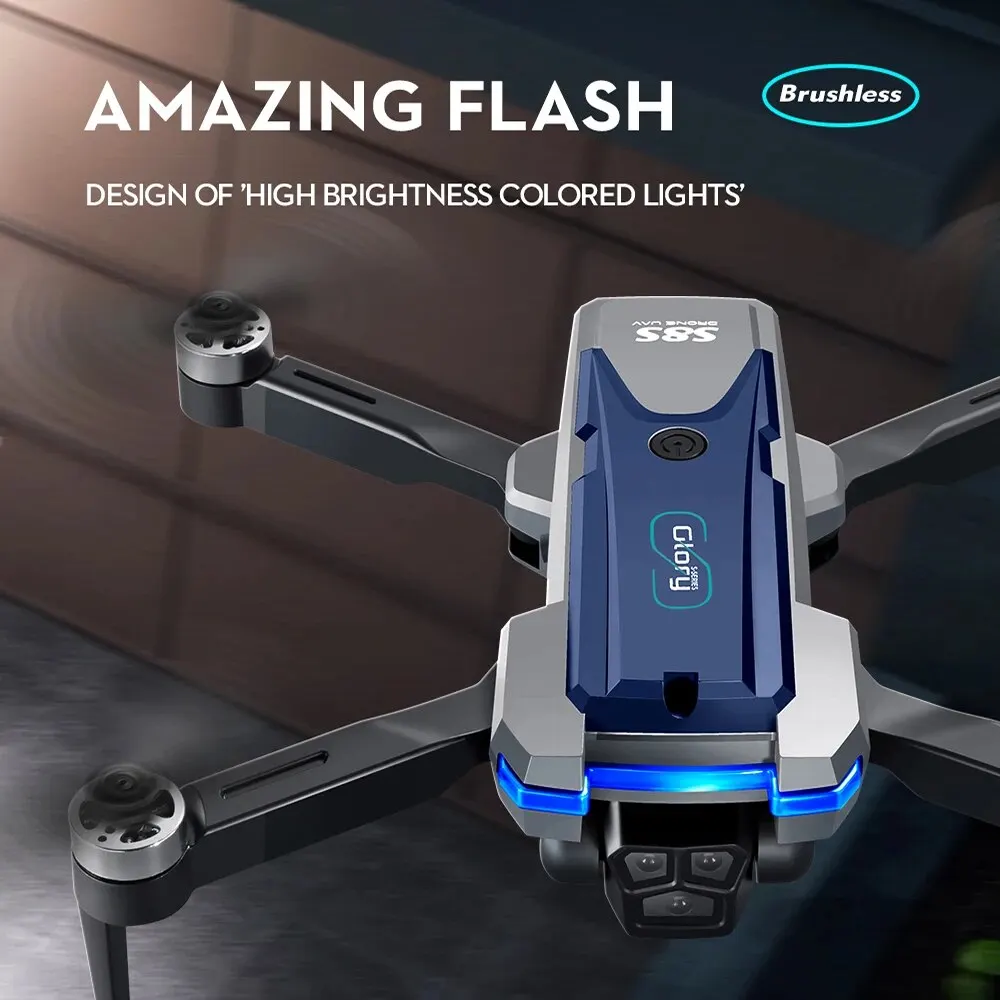 S8S Drone lipat 5G Wifi 8K HD, - Drone Gps Rc Tt36 ulasan dan harga