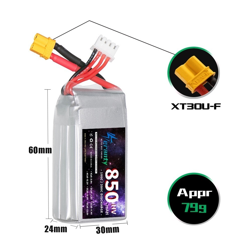 TERANTY 3S 11.4V baterai Lipo, - Drone Lipo Battery ulasan dan harga